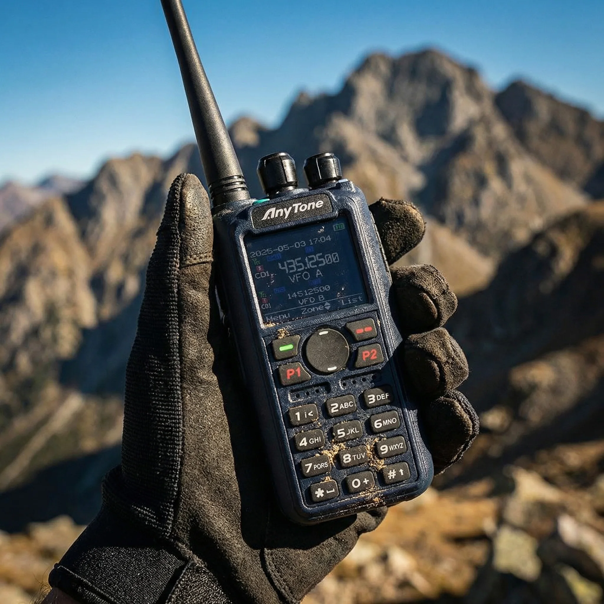 Фото Рация Anytone AT-D890UV, новейшая модель, цифровая DMR и аналоговая двухдиапазонная рация №1