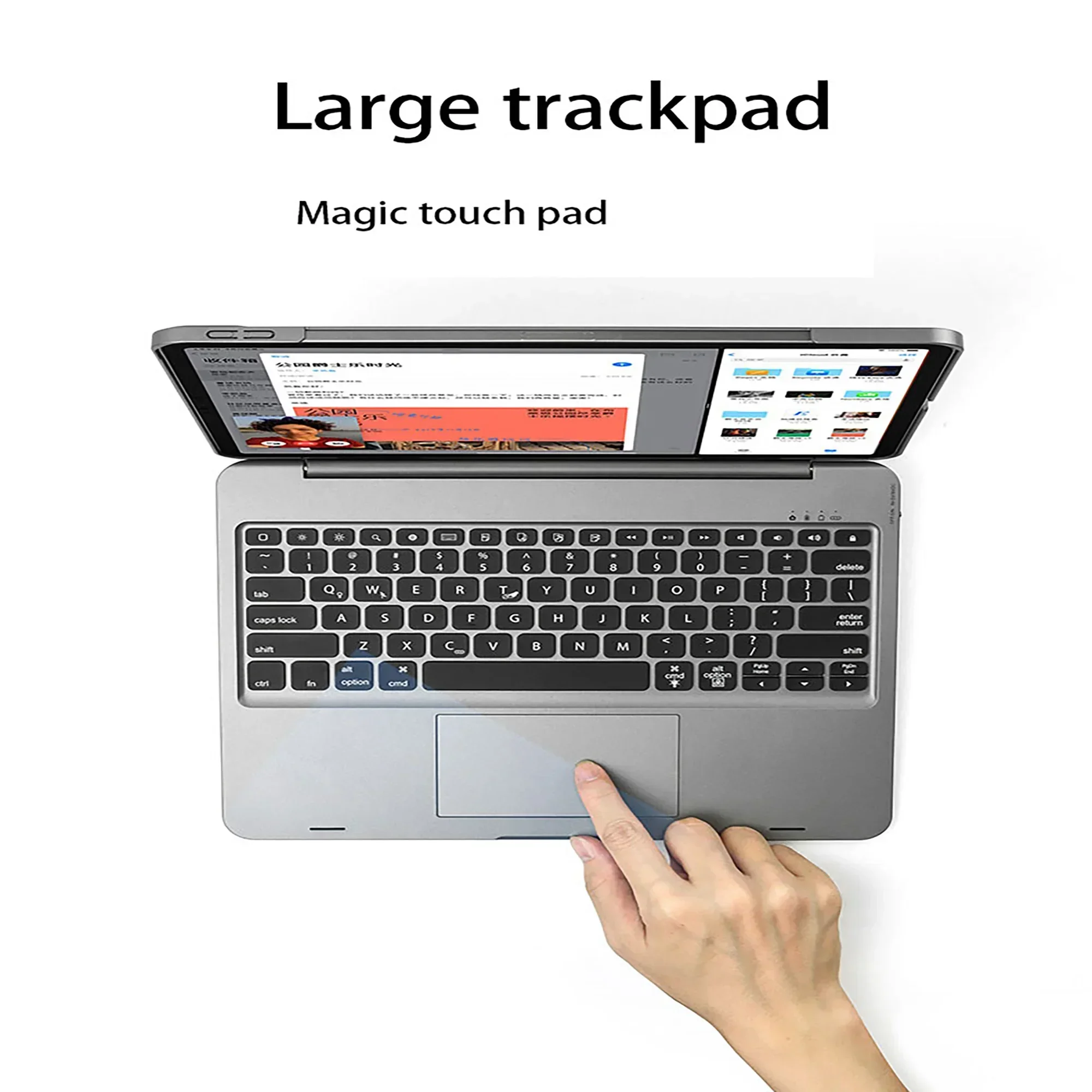 Беспроводная Волшебная клавиатура для iPad Pro 12 9 11 Air 5 4 3 7th 8th 9th 10 2 съемная с