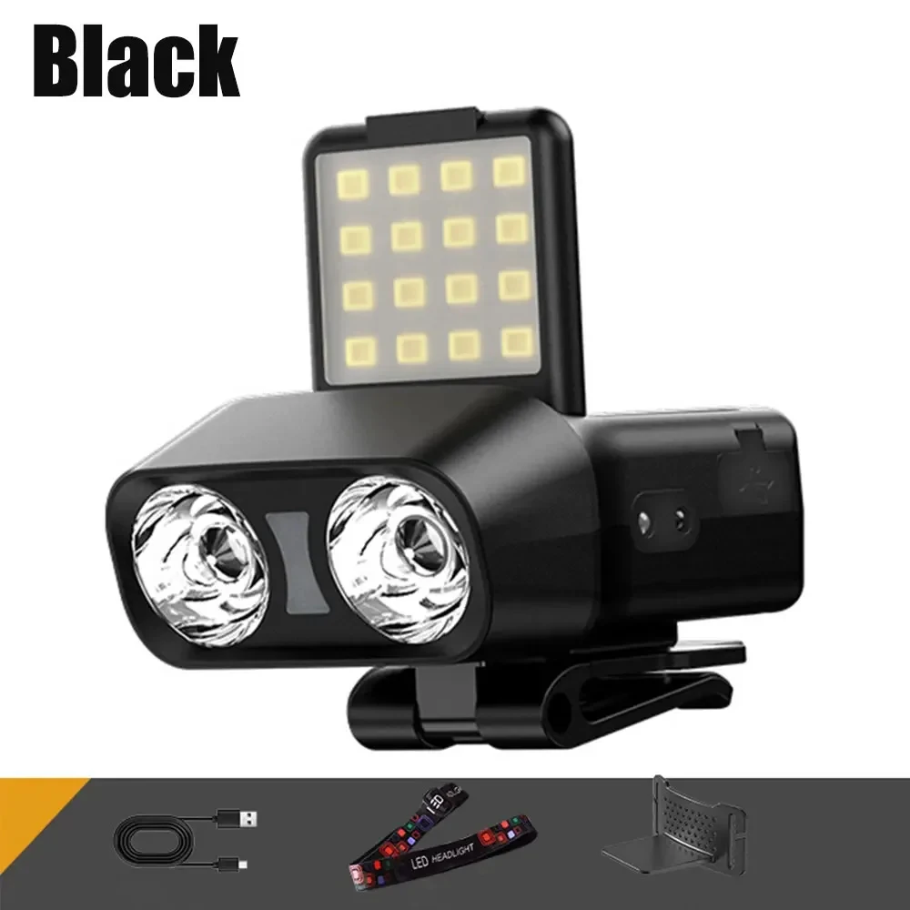 

Налобный фонарь HOMEFISH COB светодиодный 5 режимов