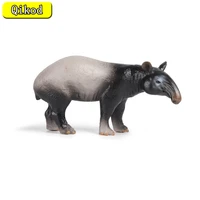 new simulation malay tapir figurine wild animal model action figure fairy garden collect child cognitive education toy boy gift