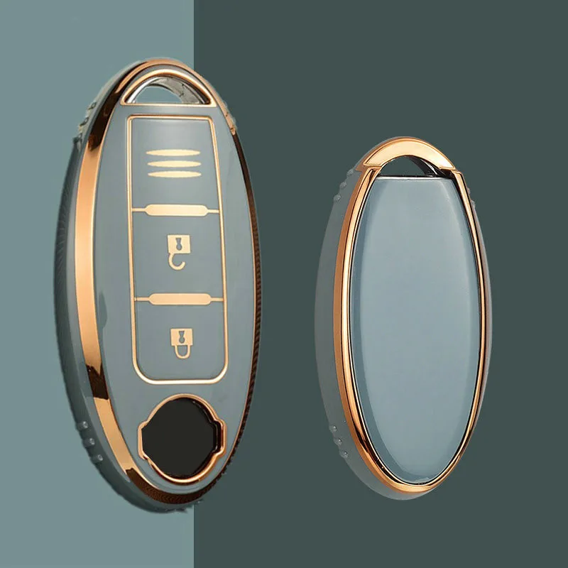 

Fashion TPU Car Remote Key Case Cover Shell Nissan Qashqai X-Trail T32 T31 Juke J10 J11 Kicks Tiida Pathfinder Note For Infiniti