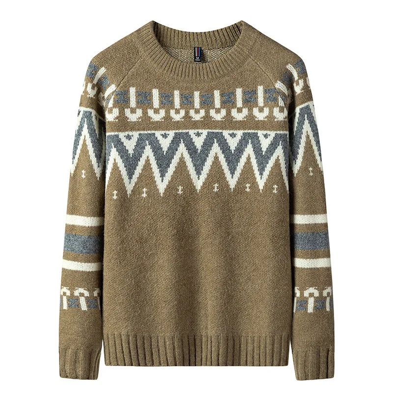 Cardigan Mens Clothing Sweaters Knitted Sweaters Men's Knit Coats Ropa De Invierno Autumn and Winter Korean Version Keep Warm