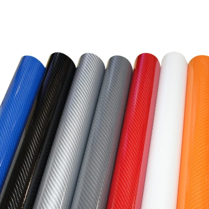 

4D 5D 6D 7D Carbon Fiber Vinyl Wrap Film Car Wrapping Foil Console Computer Laptop Skin Phone Cover Motorcycle