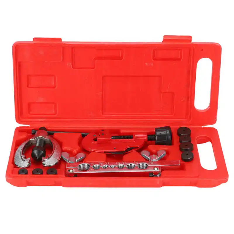

10Pcs Flaring Tool Kit Double Single Automotive Brake Line Tube Flaring Dies Tool Set CT-2029 Cutter Tool Kits