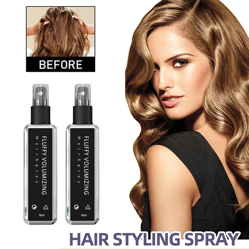 

30ml Styling Spray Hair Thickening Fluffy Moisturizing Gel Curly Hair Plant Protein Natural Styling Spray Hair Besuty Tools