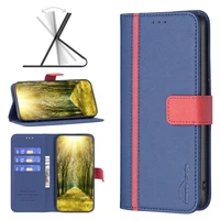 kdtong flip leather cover for iphone 14 13 mini 12 11 promax xs xr 7 8 plus wallet phone case with bracket photo card slot funda
