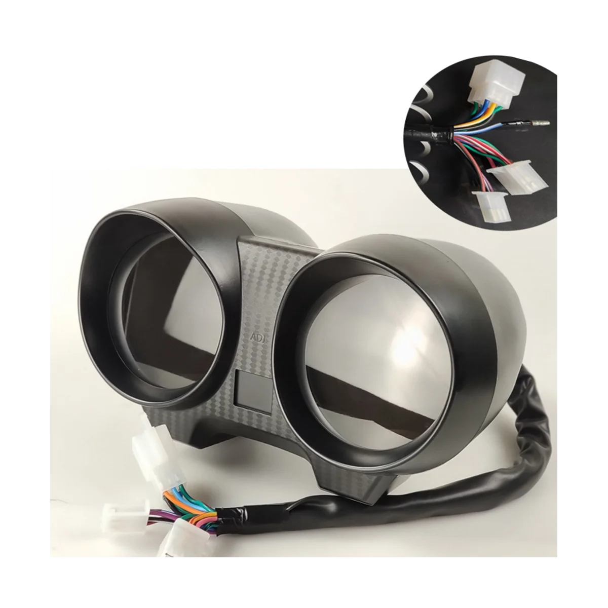 

LED Digital Dashboard Motorcycle RPM Meter Speedometer for Brazil TITAN 150 Honda CG150 Fan150 ,Without Bluetooth