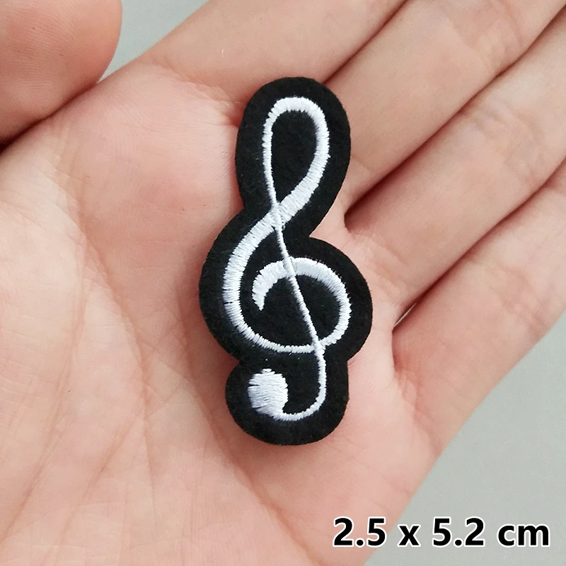 Музыкальные нашивки 10 стилей наклейки сделай сам нашивка для гитары утюгом