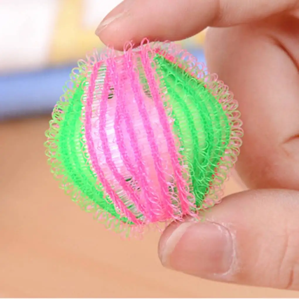 

Eco-Friendly Magic Laundry Ball Clothes Personal Care Hair Ball Washing Machine Hair Removal Cleaning Ball For Home Random Color