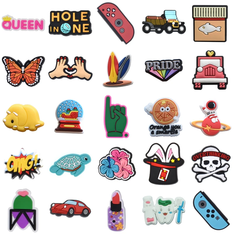 

Women Charm Shoe Charms Kids Para Pins Set Jeans Packs Gifts Boy Shoes Accessories Girl Wholesale Bulk Men Decorations for Crocs