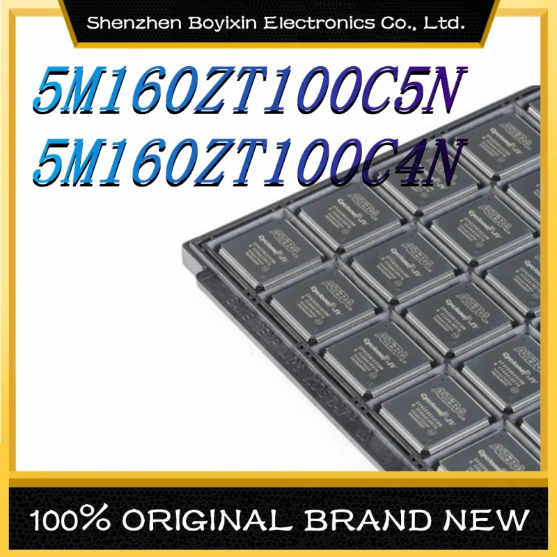 

5M160ZT100C5N 5M160ZT100C4N Package: TQFP-100 Brand New Original Genuine Programmable Logic Device (CPLD/FPGA) IC Chip