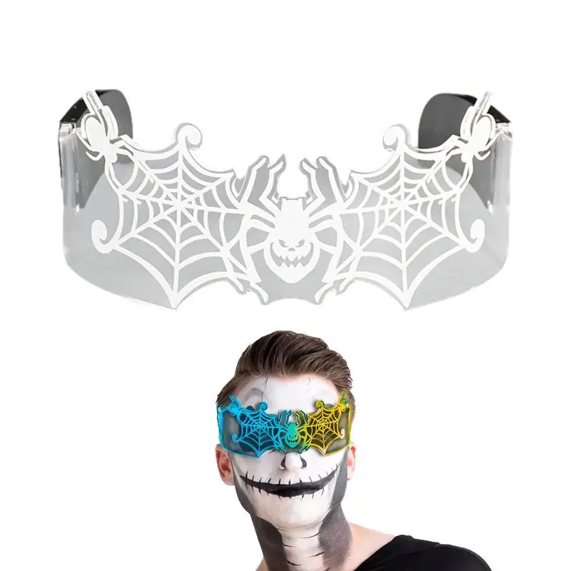 

LED Visor Glasses Luminous LED Rave Glasses Light Up Glasses Fashionable Luminous Glasses For Party Costume Club Bar Dancing