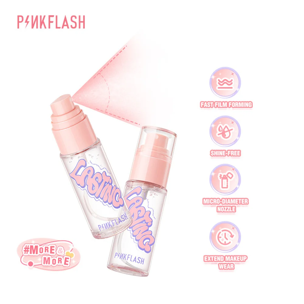 

PINKFLASH Moisturizing Setting Spray 40ML Matte Oil-control Lock Fast Film Forming Long-lasting Face Makeup Cosmetic