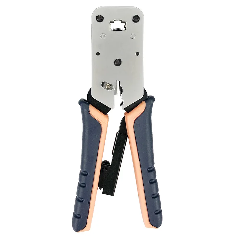Фото Обжимной инструмент Natalink RJ45 для LAN-кабеля Ethernet, резак, стриппер и плоскогубцы 8P8C, набор сетевых инструментов RJ45 для резки проводов №3