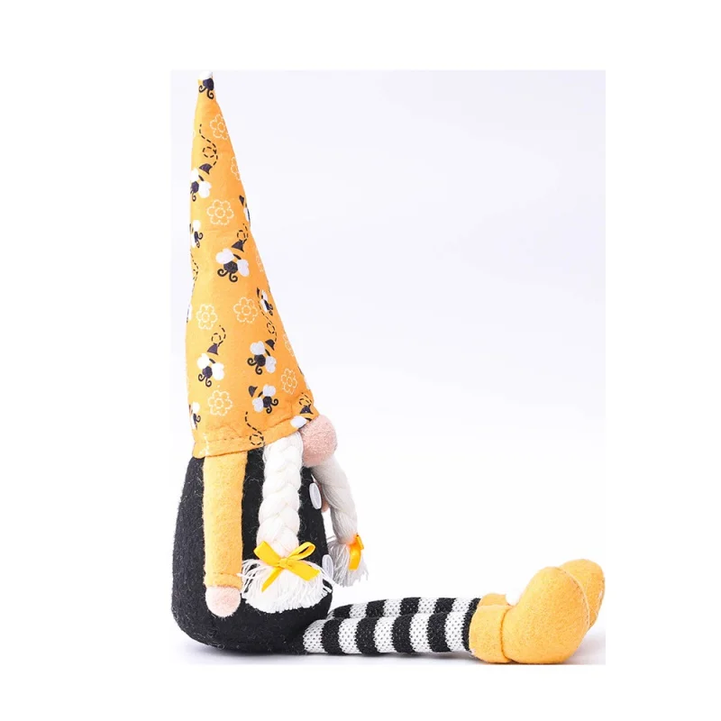 

2021 длинная кукла-пчела с перекрестными краями без лица, кукла-старик, лес, старая пчела, креативное украшение