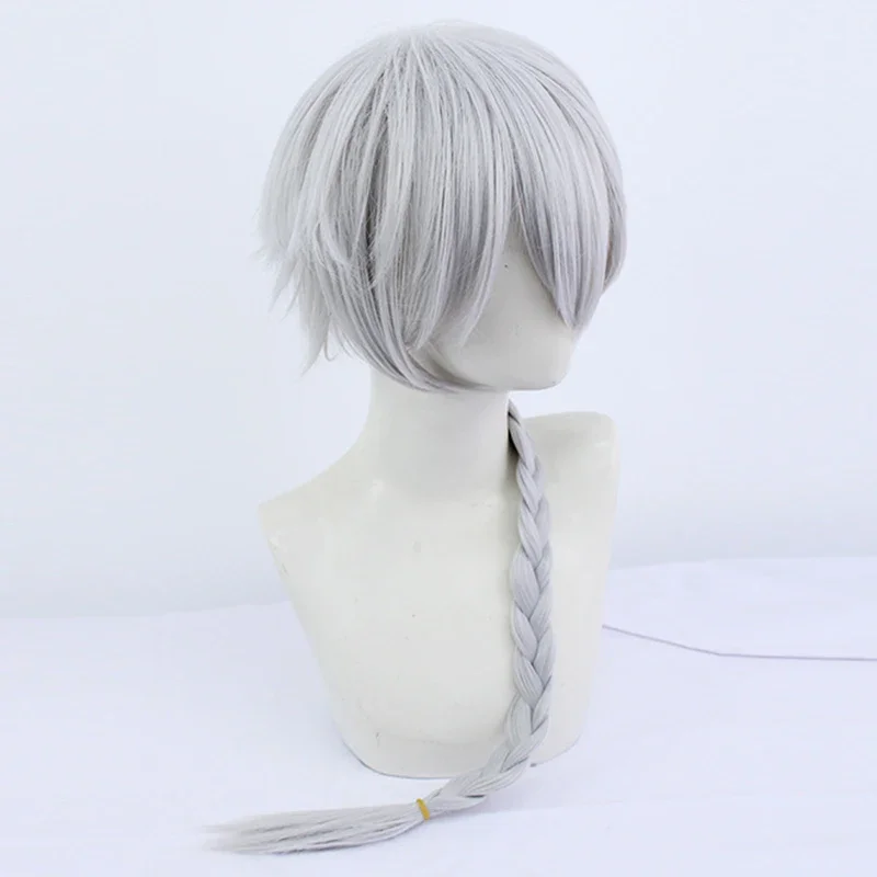 Парик для косплея аниме бродячие псы термостойкие синтетические волосы с