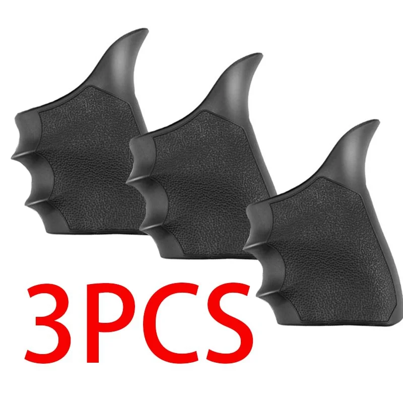 GLOCK 19, 23, 32, 38 (Gen 1-2-5): HandALL Beavertail Grip Sleeve - Black GLOCK 19, 23, 32, 38 (Gen 1-2-5): HandALL Beavertail Grip Sleeve - Black