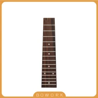 rosewood soprano ukulele 4 strings guitar fretboard w15 chrome frets fit for mahogany neck 21 uku uke hawaii guitar fretboard