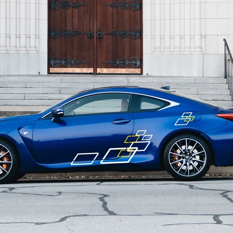 uniwersalny czarny/biały/szary/niebieski/żółty/czerwony/złoty karoseria naklejka błyszcząca folia winylowa do Suzuki Volvo Te...