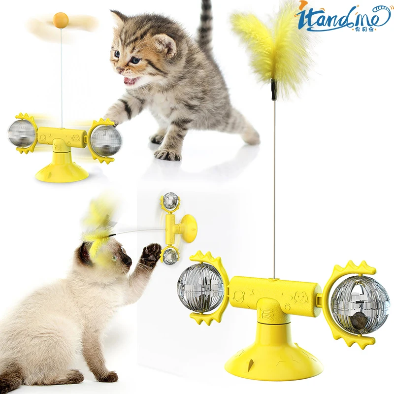 IT AND ME строительные игрушки для кошки с палочкой и перьями - Цена: 1166.06
