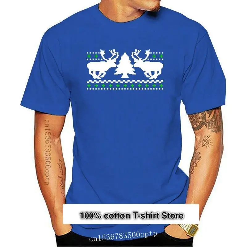 

Camiseta de algodón Natural para S-5xl, suéter de diseño Vintage, Ugly Christmas, cómoda, nueva