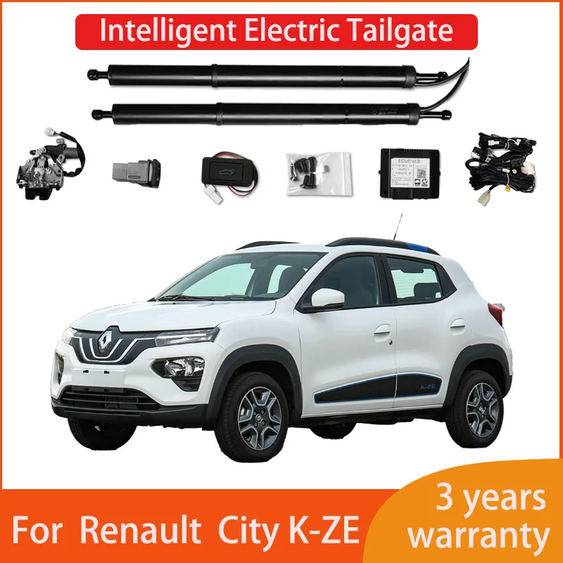 

Для Renault City K-ZE умная электрическая задняя дверь, электрический привод багажника, датчик удара ног, комплект питания для задней двери, закрыватель двери