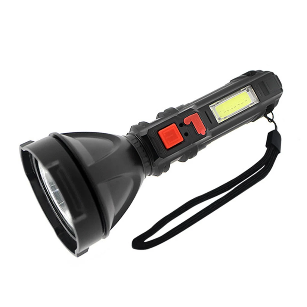 

АБС-пластик, электрическая портативная сменная USB-зарядка, перезаряжаемая лампа с 3 передачами и ремешком