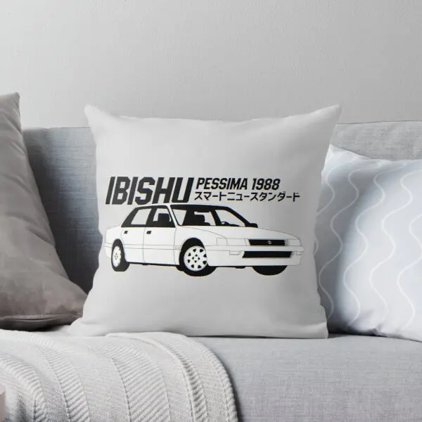 

Ibishu Pessima 1988 Printing Throw Pillow Cover Bed Soft Office Waist Throw Case Cushion Fashion Decor Sofa Pillows not include