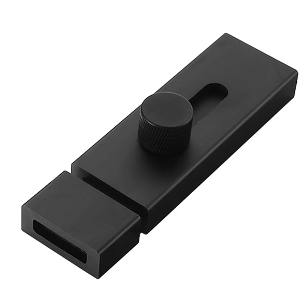 Защелка дверного замка, дверной болт без перфорации, раздвижные болты, Противоугонный замок безопасности, алюминиевый сплав, Защелка двери туалета, оборудование для ворот