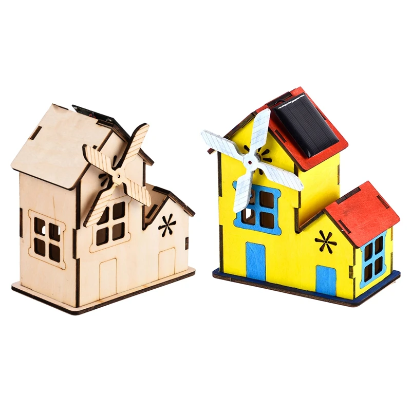 2 комплекта научных игрушек STEM для детей комплект автомобилей на солнечной