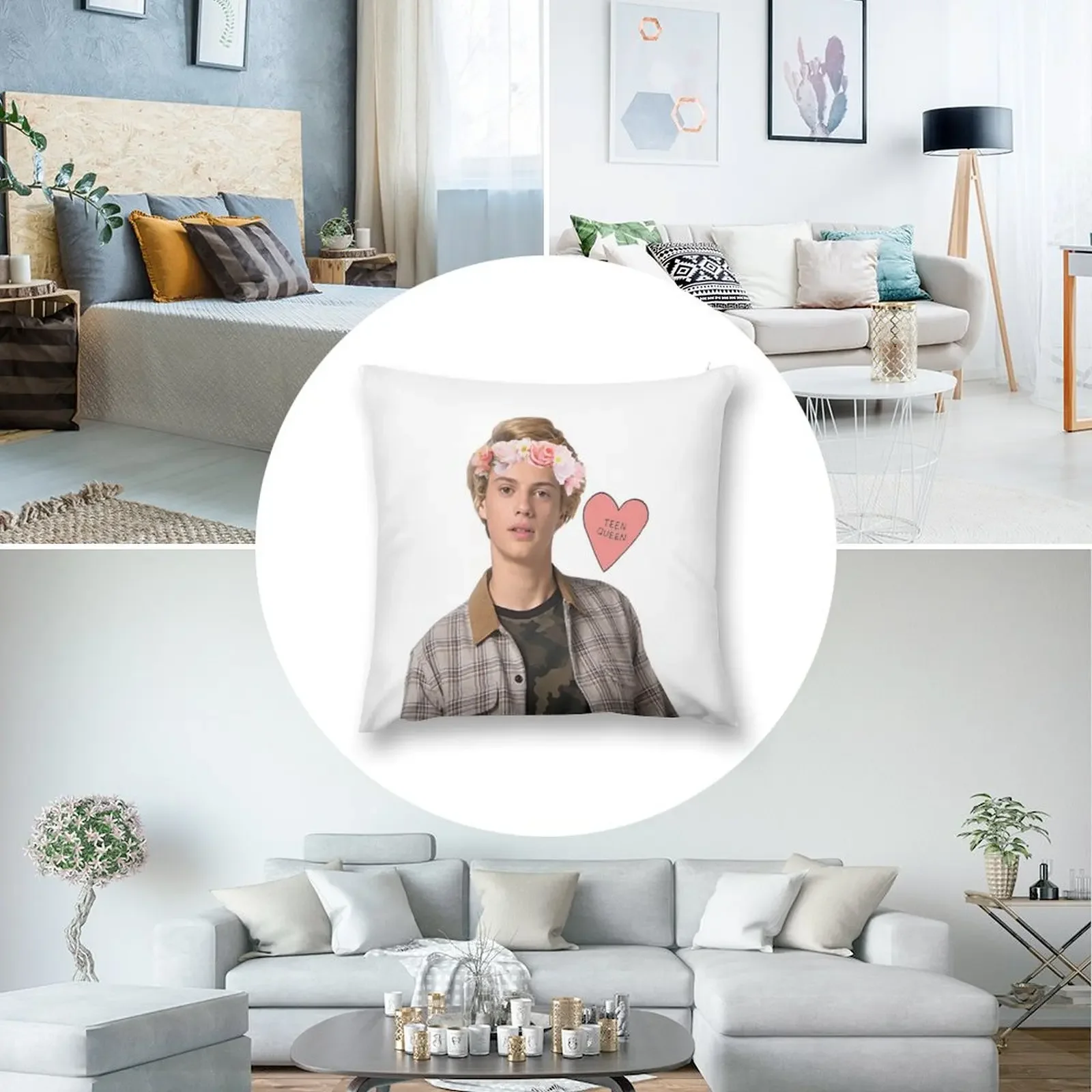 Декоративная подушка Jace Norman декоративная наволочка