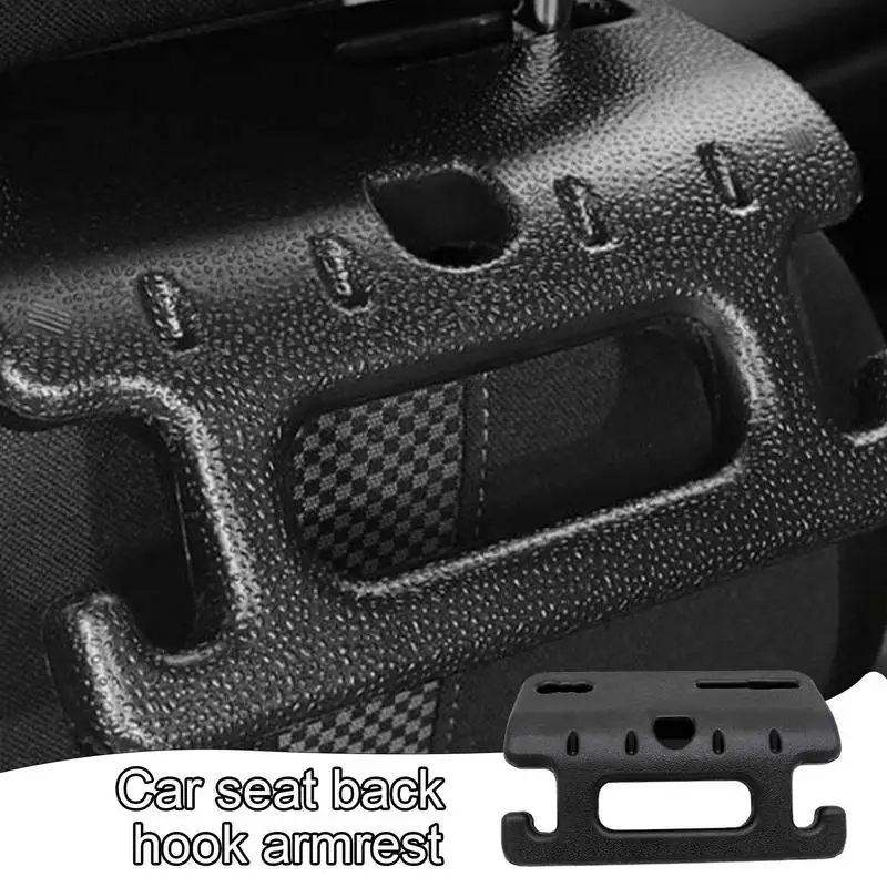 

Car Seat Hook Multi-Purpose Car Seat Back Hock Armrest 5kg Bearing Capacity Strong And Durable Organizer Hook For Clothes Bags