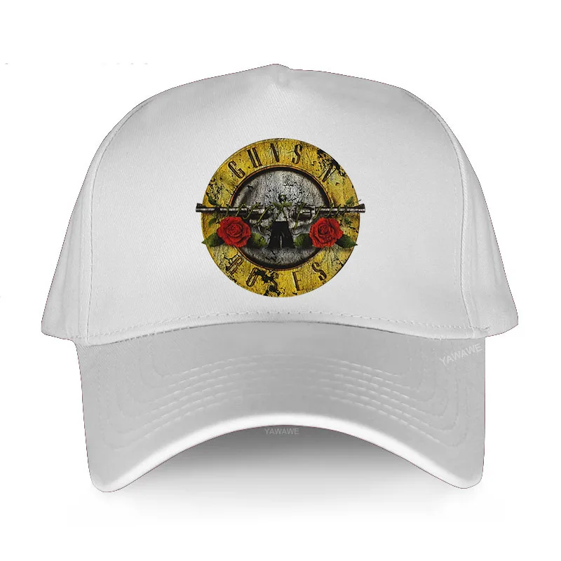Men Original Leisure Hat Hip Hop Sport Bonnet Guns N Roses Bullet Logo fashion Graphic print Baseball Cap female popular hats