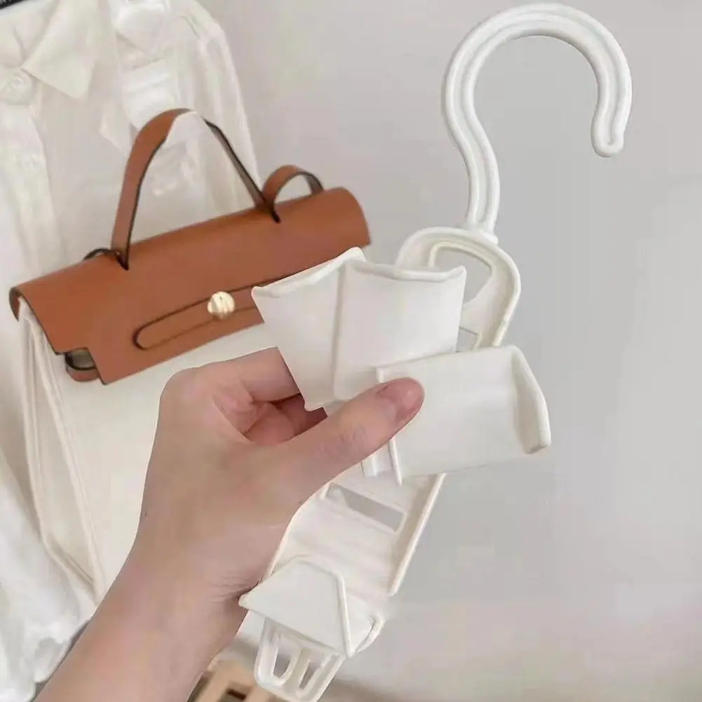 Вешалка для хранения сумок U1P9 без следов с перфорированным крючком одежды