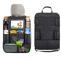 auto organizer car seat back multi pocket storage bag tablet holder automobiles interior accessory stowing tidying bag
