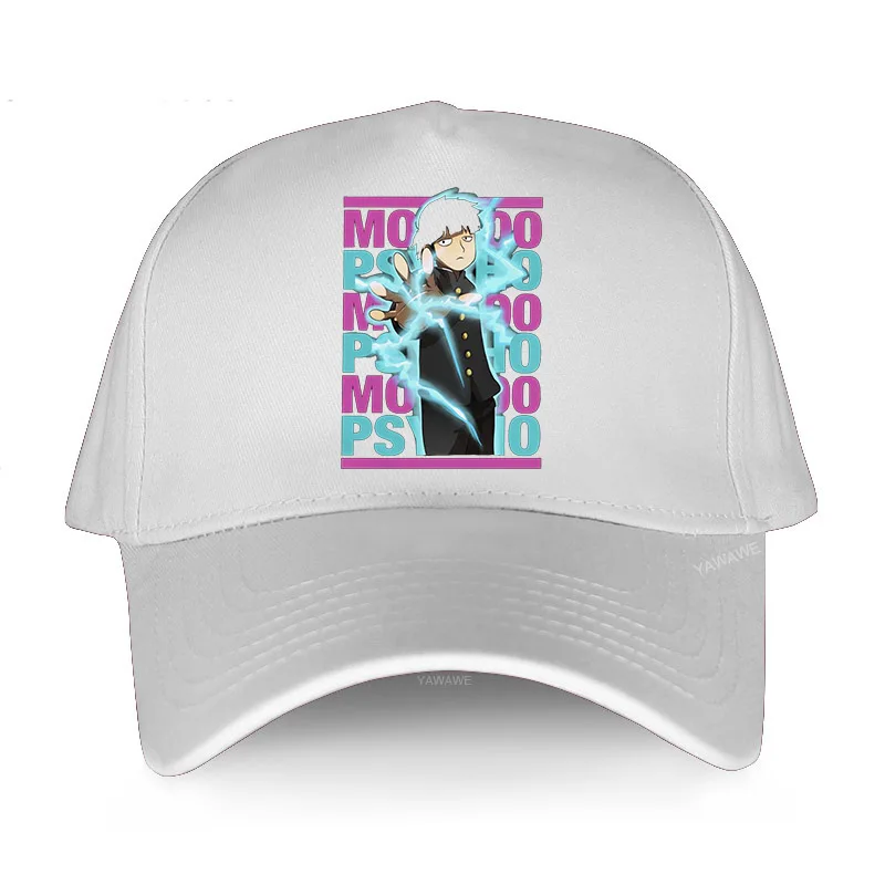 

Vintage hot sale caps outdoor unisex summer hat Manga Shigeo Kageyama Cotton print Baseball cap men adjustable hip hop Hat