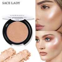 sace lady shimmer shine highlighter palatte smooth radiant highlighter makeup powder illuminator body glitter for face cheekbone