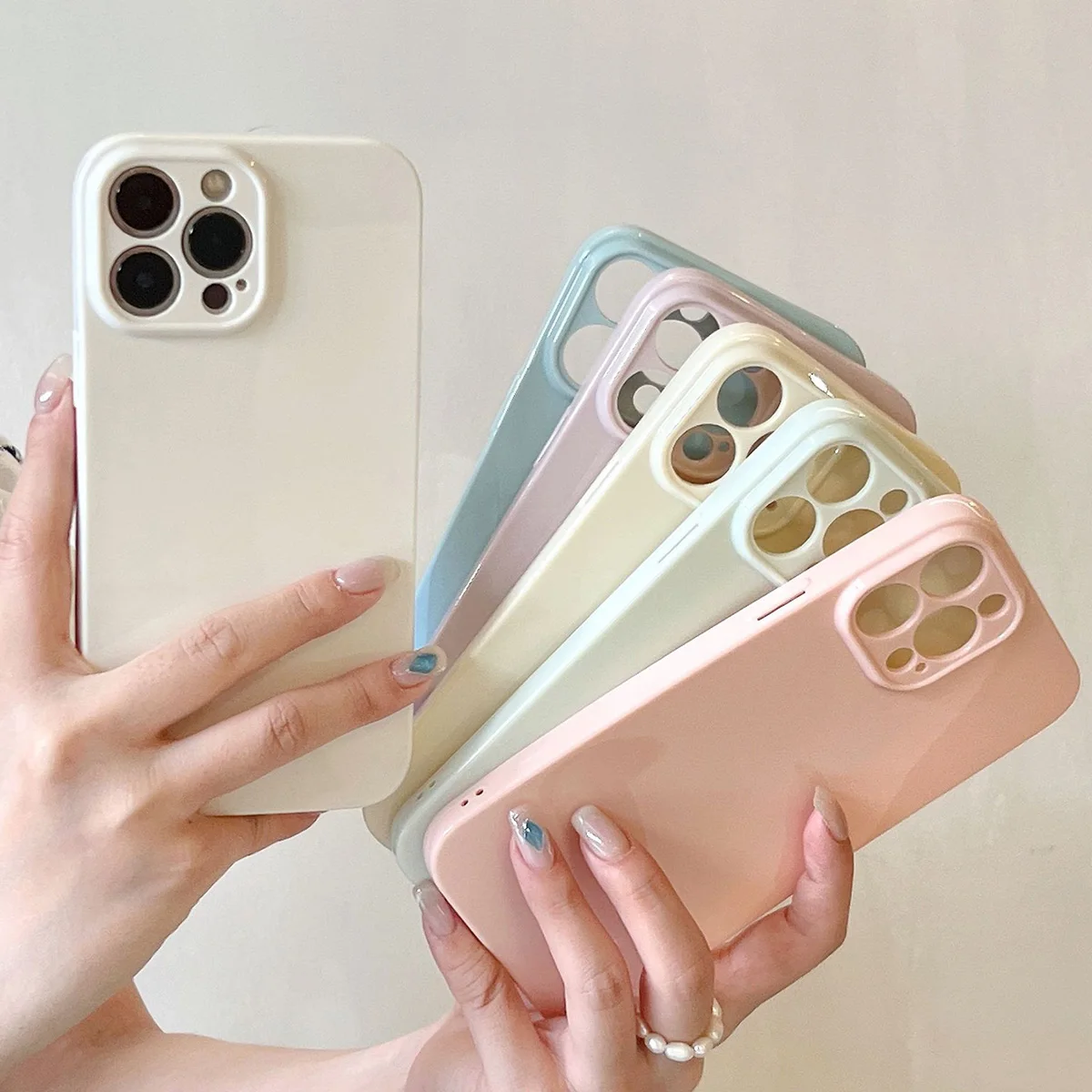 Silicone Phone Case For iPhone 13 Pro Max Funda 16 15 14 12 Plus 16promaxax 15promax Protective Bumper Cover