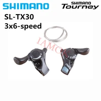 shimano tourney sl tx30 36 speed thumb shifter plus iamok mountain bike shift lever bicycle parts