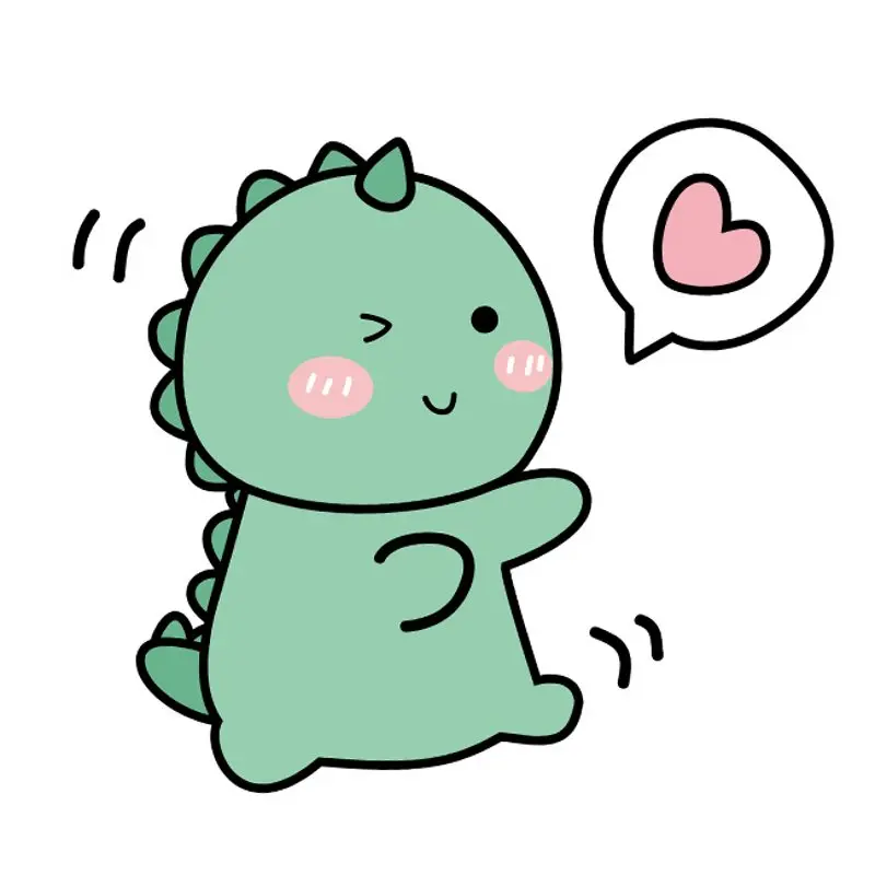 Термонаклейки с изображением динозавра, 23x20 см