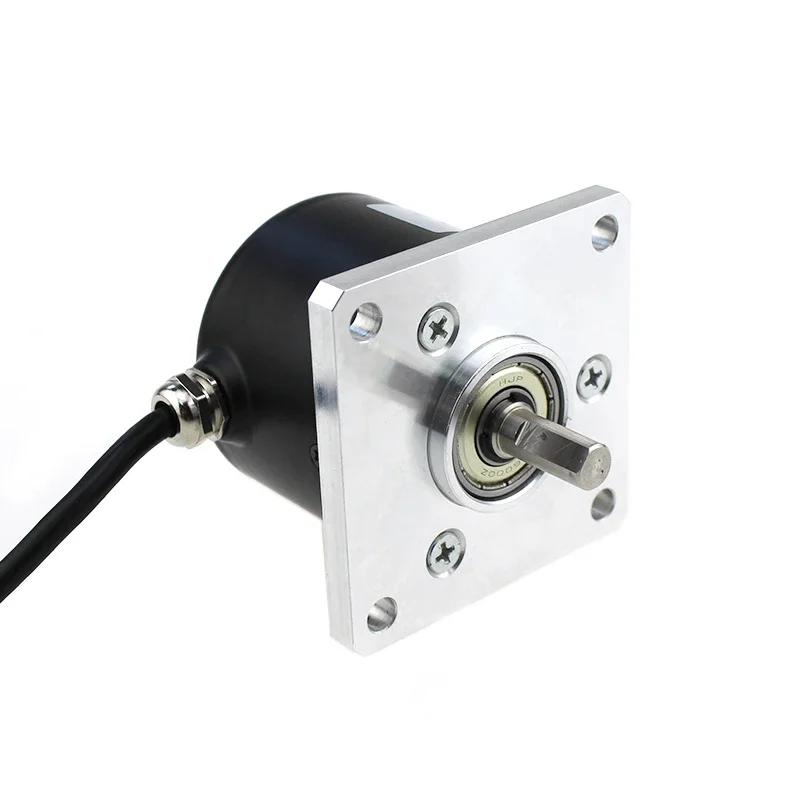 YUMO ISL5808-102G-1000B-5-30F 68 мм квадратный фланцевый круглый дисплей полурукоятка вала