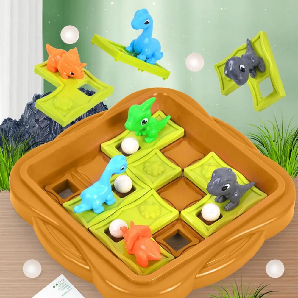 Детский пазл-динозавр портативный стол тренировочная игра для мозга игрушки