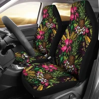 hawaii pineapple tropical hibiscus car seat covers 8pack of 2 universal front seat protective cover
