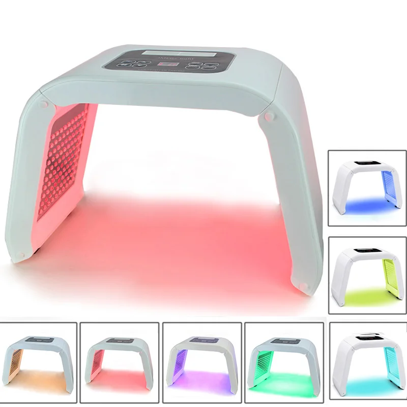 Professional 7 Colors PDF Facial Light Therapy Skin Rejuvenation Device Spa Acne Remover Anti-Wrinkle BeautyTreatment