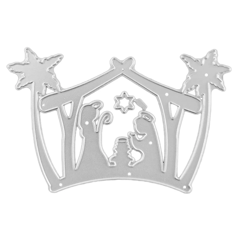 

Металлические режущие штампы K3NA с изображением Иисуса для рукоделия