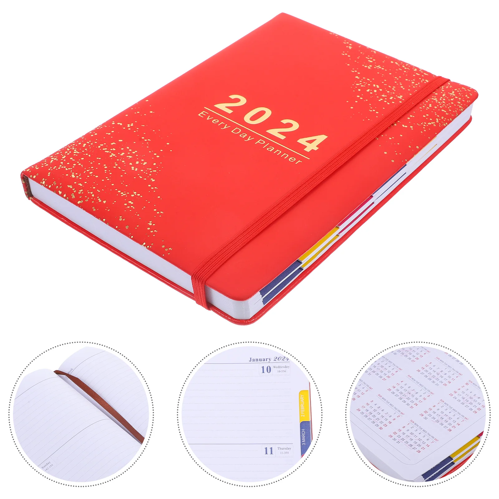 

2024 Agenda Book Date Notepad Academic Planner Teacher Planners Lesson Efficient Calendar Do List Weekly Schedule Work 2023/24