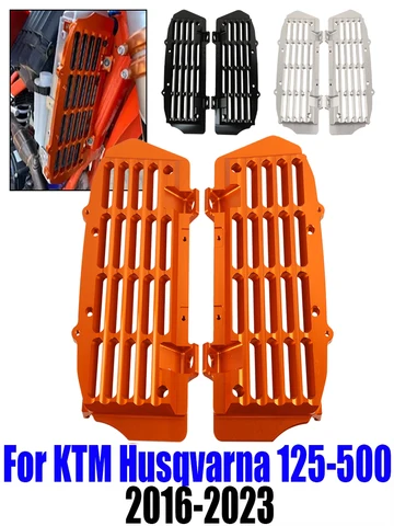 Защитная крышка решетки радиатора для KTM Husqvarna 125 200 250 300 350 450 500 XC XCF XCFW EXC EXCF SX SXF XCW, аксессуары