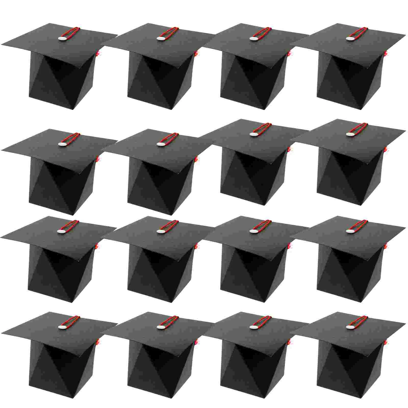 

Graduation Cap Decorations Kit Bachelor Hat Packing Box Graduate Gifts Party Candy Holder
