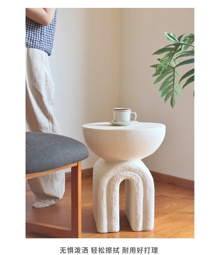 Скандинавский простой арки боковой столик искусство Маленький журнальный