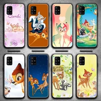 disney bambi phone case for samsung galaxy a52 a21s a02s a12 a31 a81 a10 a30 a32 a50 a80 a71 a51 5g